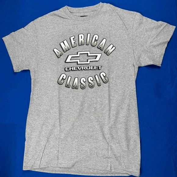 Chevrolet American Classic‎ Graphic T Shirt Grey Size M GM Licensed - Picture 4 of 6